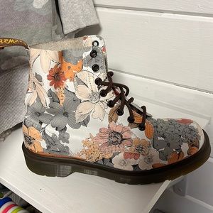 Floral Dr. Martens